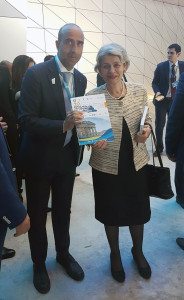 Il Direttore Picarelli con il Direttore Generale Unesco Bokova