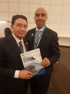 Il Direttore Picarelli con il Segretario Generale UNWTO Taleb Rifai