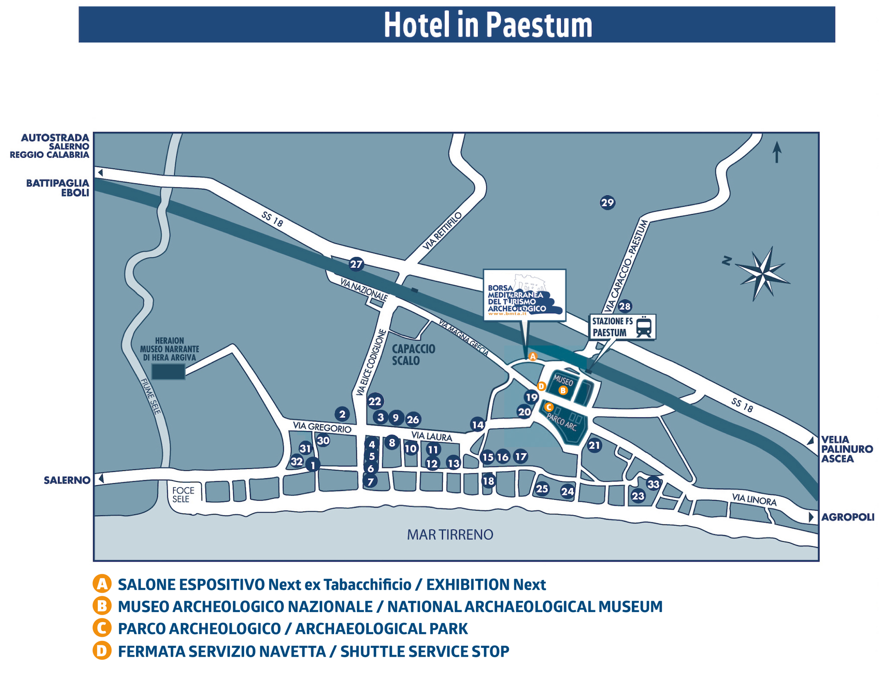 Hotel - Navetta - Taxi 1 hotel BMTA2025